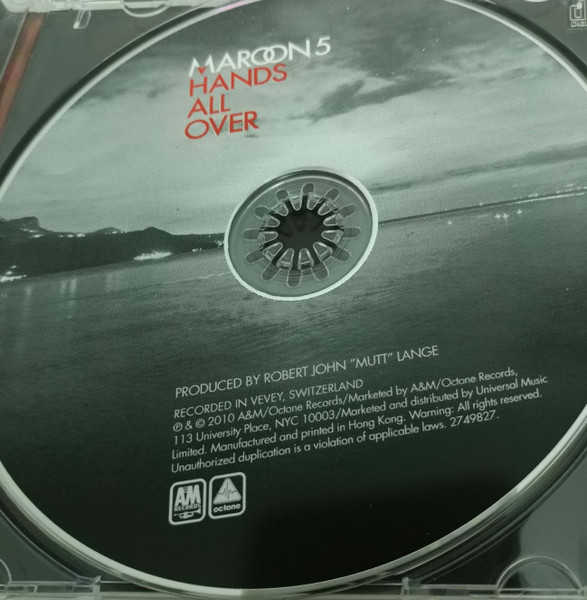 Maroon 5 - Hands All Over | A&M Octone Records (0602527498270) - 4