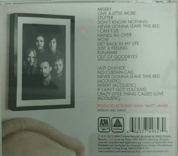 Maroon 5 - Hands All Over | A&M Octone Records (0602527498270) - 3