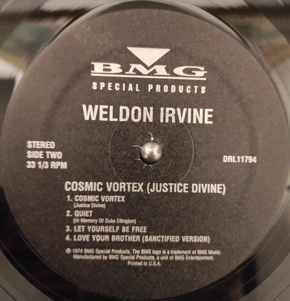 Weldon Irvine - Cosmic Vortex (Justice Divine) | BMG Special Products (DRL11794) - 4