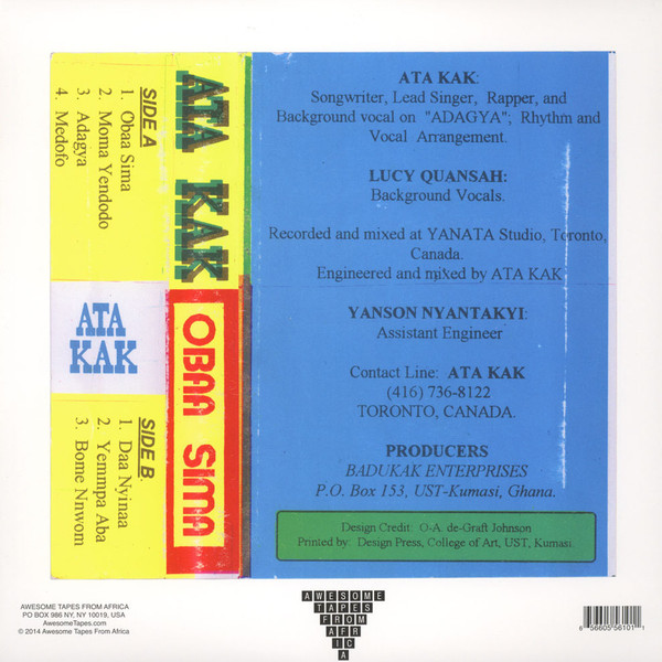 Ata Kak - Obaa Sima | Awesome Tapes From Africa (ATFA014)