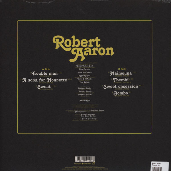 Robert Aaron - Trouble Man | Heavenly Sweetness (HS030LP) - 2