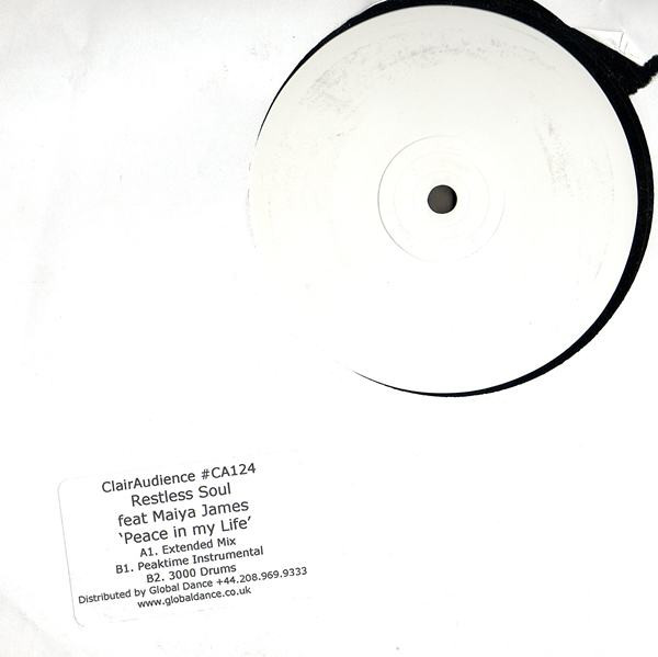 Restless Soul Featuring Maiya James - Peace In My Life | Clairaudience (CA124)