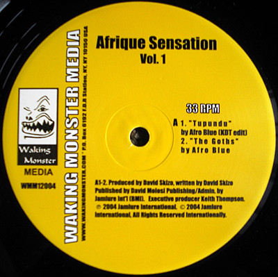 Afro Blue / Mahoota - Afrique Sensation Vol. 1 | Waking Monster Media (WMM12004)
