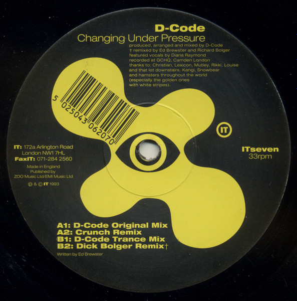 D-Code - Changing Under Pressure | IT (ITseven)