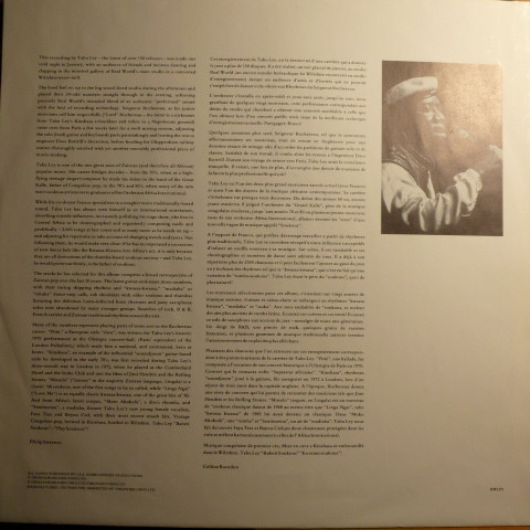 Tabu Ley Rochereau And Orchestre Afrisa L'International - Babeti Soukous | Real World Records (RWLP5) - 4