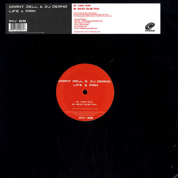 Grant Dell & DJ Deano - Life & Pain | Inversus Records (INV28)