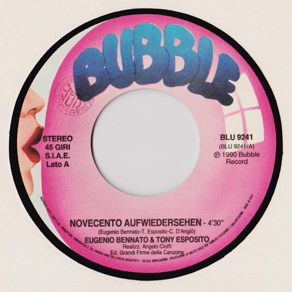 Eugenio Bennato & Tony Esposito - Novecento Aufwiedersehen | Bubble (BLU 9241) - 3