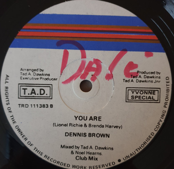 Dennis Brown - You Are | T.A.D. (TRD 111383) - 4