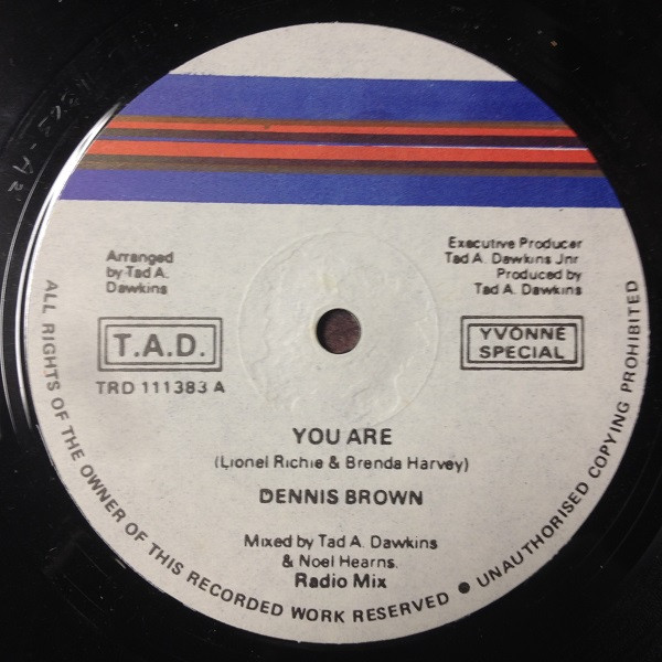 Dennis Brown - You Are | T.A.D. (TRD 111383) - 3