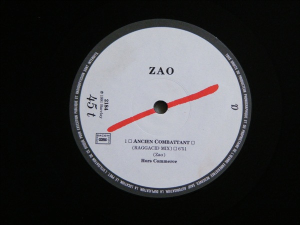 Zao - Ancien Combattant | Barclay (2184)