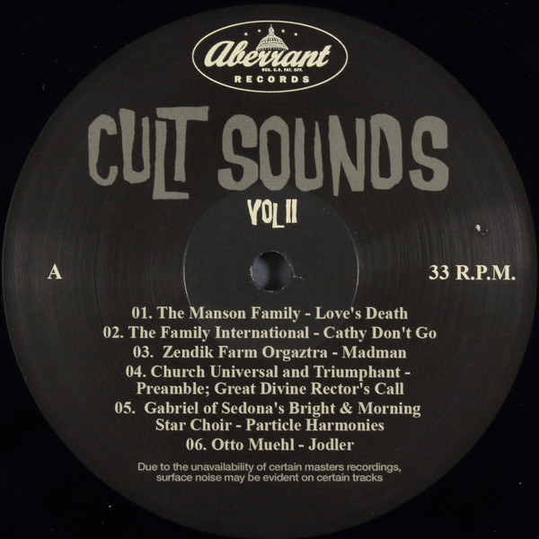 Various - Cult Sounds Vol. II | Aberrant Records (ABERRANT09) - 3