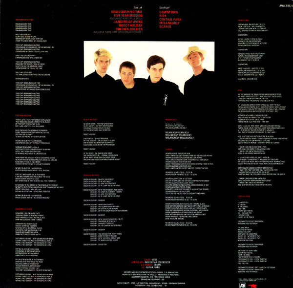 The Spizzles - Spikey Dream Flowers | A&M Records (AMLE 68523) - 2