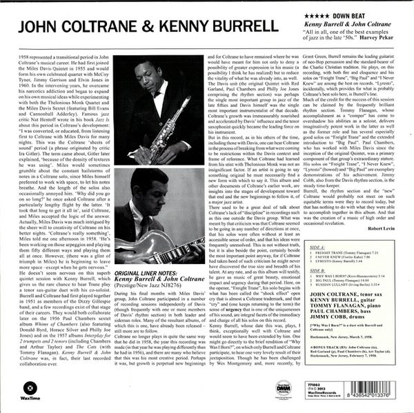 John Coltrane & Kenny Burrell - John Coltrane & Kenny Burrell | Waxtime (771863)