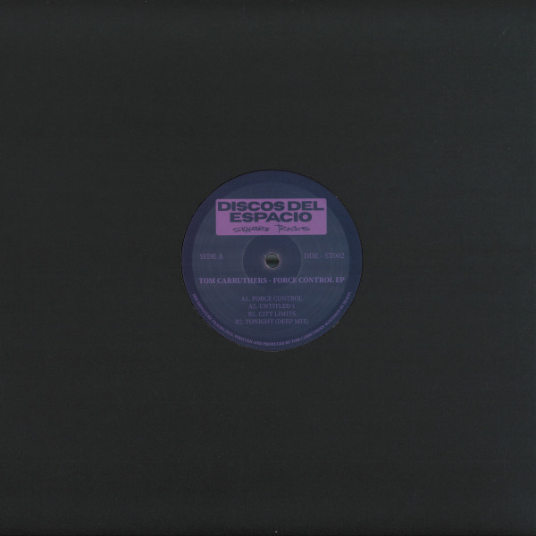 Tom Carruthers - Force Control | DDE Signature Tracks (DDE-ST002) - 2