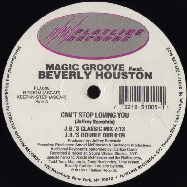 Magic Groove Feat. Beverly Houston - Can't Stop Loving You | Flatline Records (FLA005)