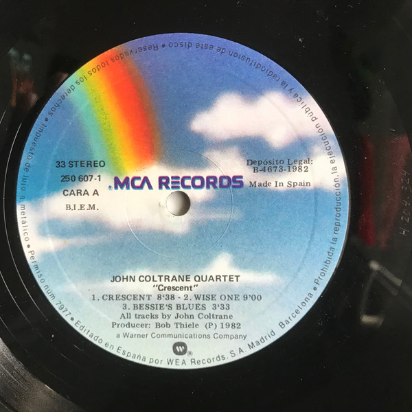 The John Coltrane Quartet - Crescent | MCA Records (LB 250.607-1) - 3