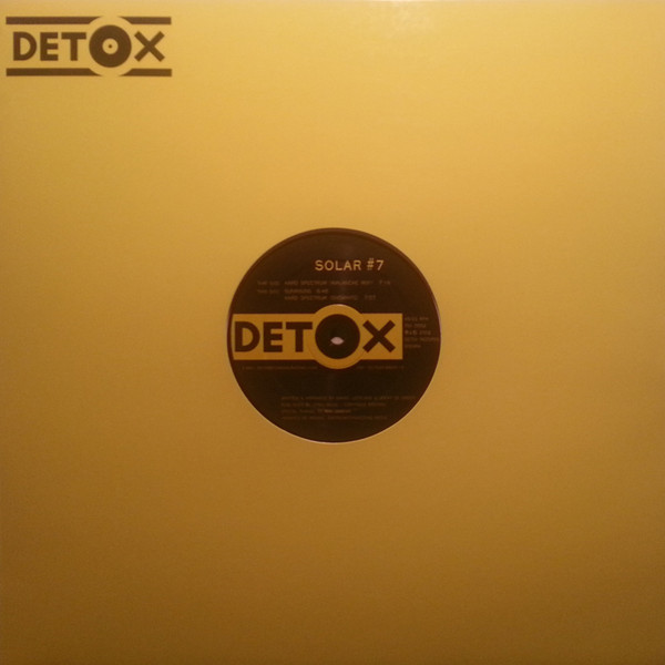 Solar #7 - Hard Spectrum | Detox Records (TOX 0002) - 3