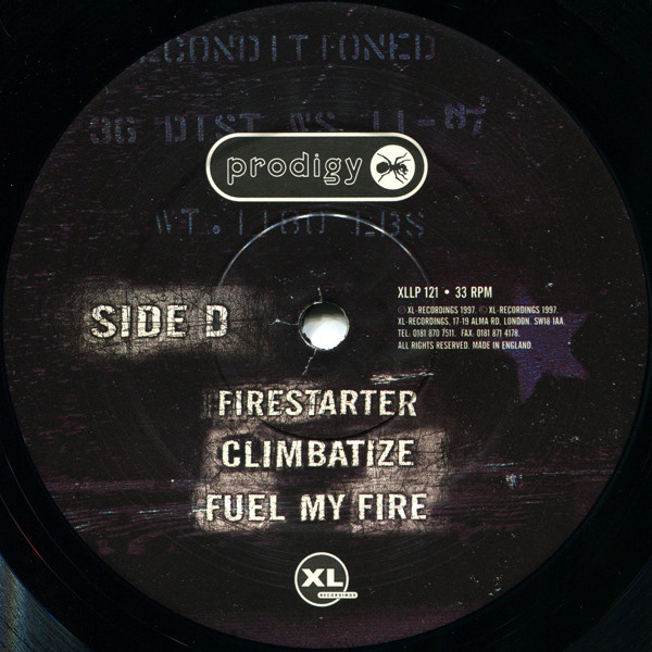 The Prodigy - The Fat Of The Land | XL Recordings (XLLP 121) - 6