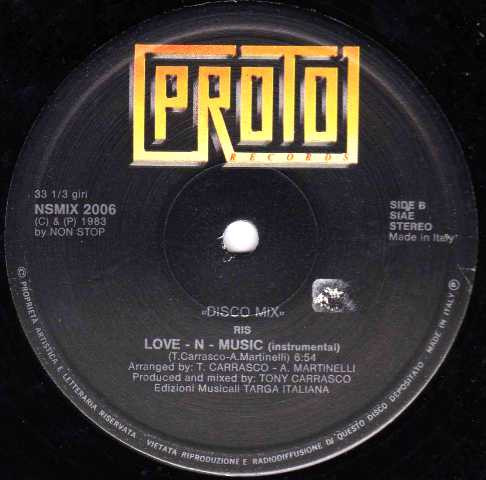 Ris - Love-N-Music | Proto Records (NSMIX 2006) - 3