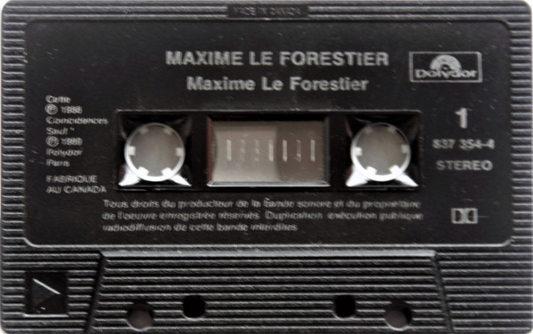 Maxime Le Forestier - Maxime Le Forestier | Polydor (837 354-4) - 3
