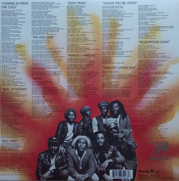 Bob Marley & The Wailers - Uprising | Tuff Gong (B0031909-01) - 2