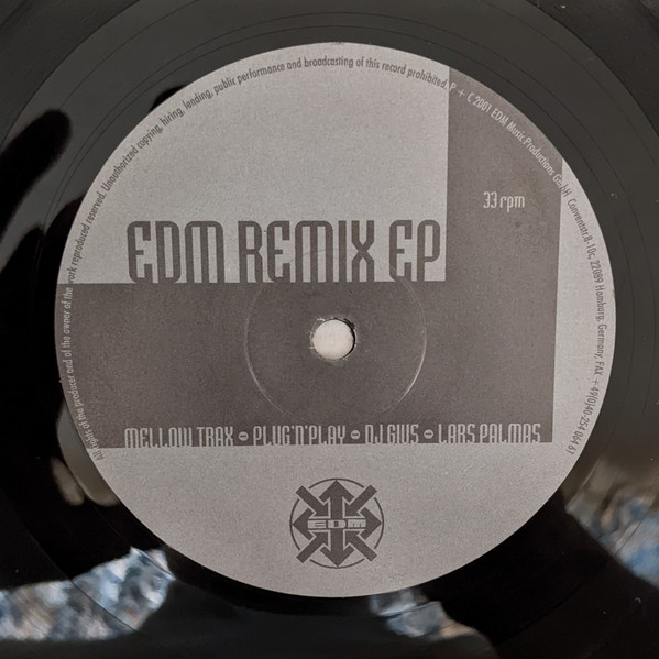 Various - EDM Remix EP | EDM (EDM 055-1) - 3