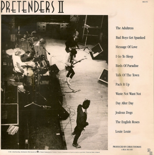 The Pretenders - Pretenders II | Real Records (SRK 3572) - 2