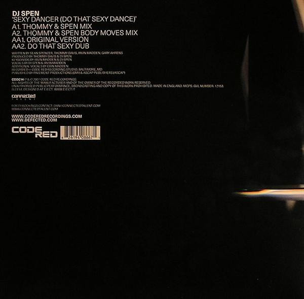 DJ Spen - Sexy Dancer (Do That Sexy Dance) | Code Red Recordings (CODE14)