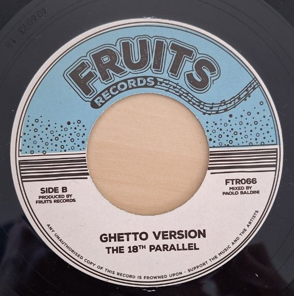 Brother Culture / The 18th Parallel - Ghetto Man / Ghetto Version | Fruits Records (FTR066) - 2