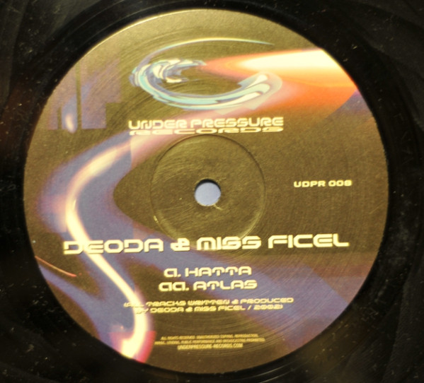 Deoda & Miss Ficel - Hatta / Atlas | Under Pressure Records (UDPR 008) - 3