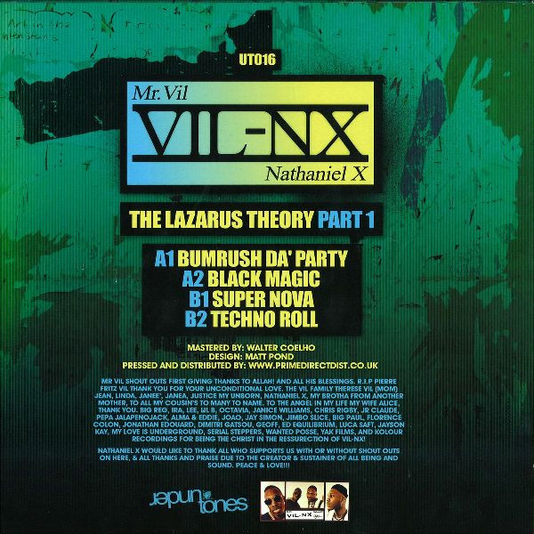 Vil-N-X - The Lazarus Theory Part 1 | Undertones (UT016) - 2
