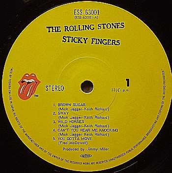 The Rolling Stones - Sticky Fingers | Rolling Stones Records (ESS-63001) - 4
