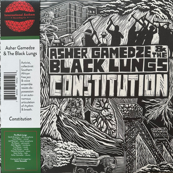 Asher Gamedze & The Black Lungs - Constitution | International Anthem Recording Company (IARC0084)