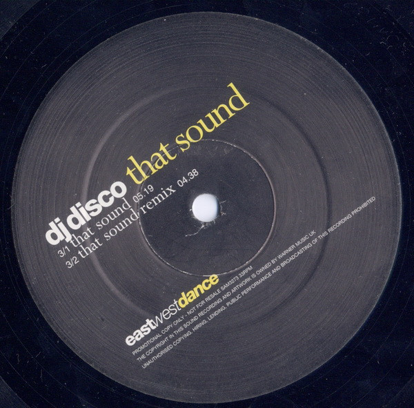 Da Techno Bohemian Presents DJ Disco - Dirty Disco Dubs | EastWestDance (SAM3273) - 2