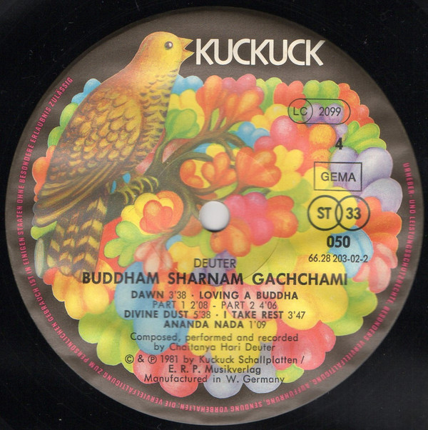 Deuter - Silence Is The Answer / Buddham Sharnam Gachchami | Kuckuck (049/050) - 8