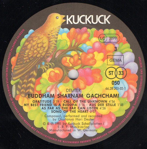 Deuter - Silence Is The Answer / Buddham Sharnam Gachchami | Kuckuck (049/050) - 7