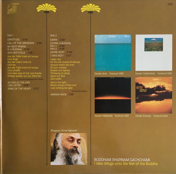 Deuter - Silence Is The Answer / Buddham Sharnam Gachchami | Kuckuck (049/050) - 3