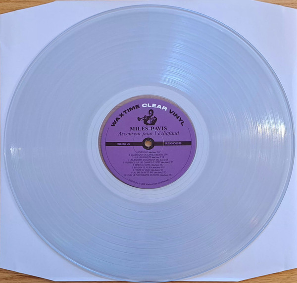 Miles Davis - Ascenseur Pour L'Échafaud | Waxtime Clear Vinyl (526028) - 3