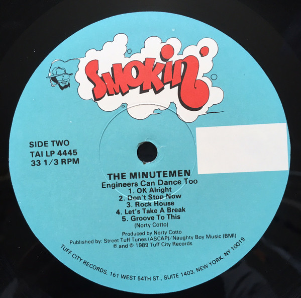 The Minutemen - Engineers Can Dance Too | Smokin' (TAI LP 4445) - 4