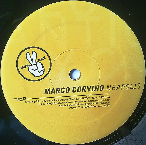 Marco Corvino - Neapolis | Vinyl Peace (VPR 021) - 2