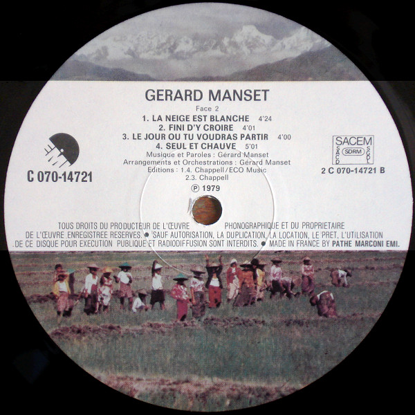 Gérard Manset - Royaume De Siam | EMI (C 070 -14721) - 4