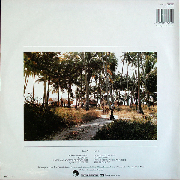 Gérard Manset - Royaume De Siam | EMI (C 070 -14721) - 2