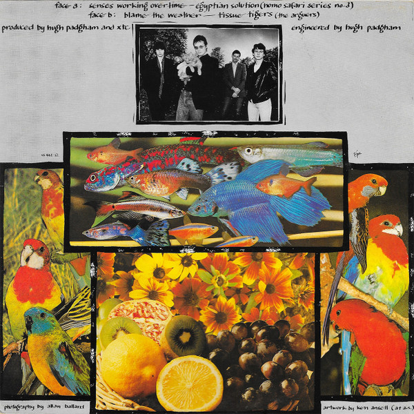 XTC - Senses Working Overtime | Virgin (VS462-12) - 2