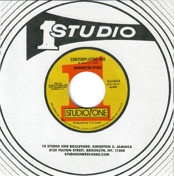 Barrington Spence - Contemplating Mind | Studio One (CLD 4515) - 4