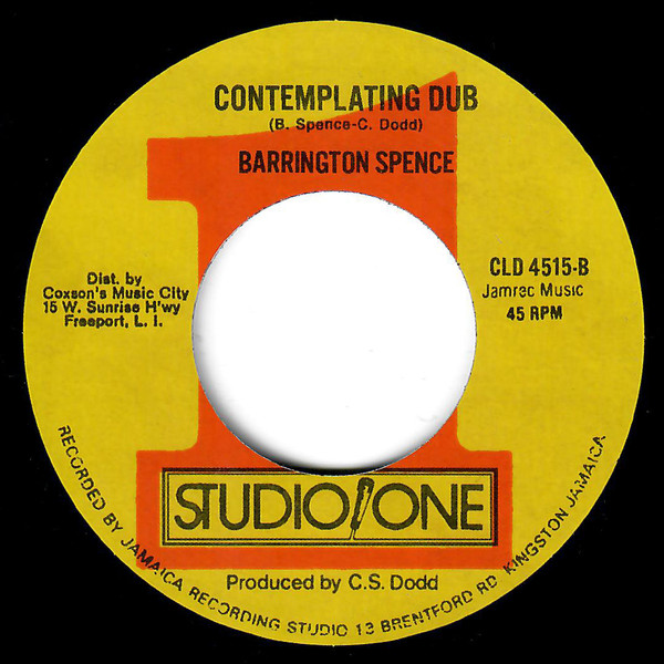 Barrington Spence - Contemplating Mind | Studio One (CLD 4515) - 2