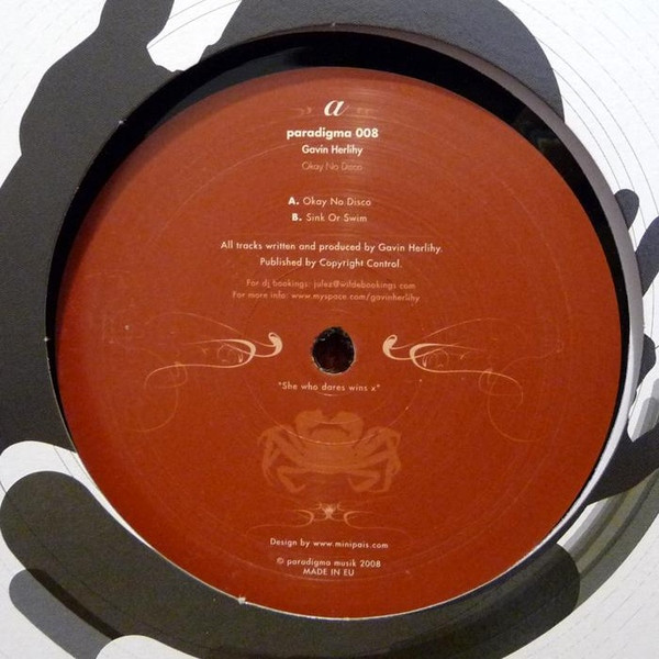 Gavin Herlihy - Okay No Disco | Paradigma Musik (paradigma 008)