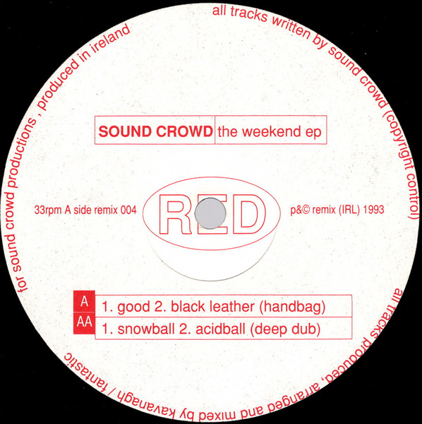 Sound Crowd - The Weekend EP | Red Records (remix [004]) - main