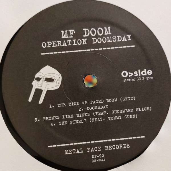 MF Doom - Operation: Doomsday | Metal Face Records (MF-90) - 4