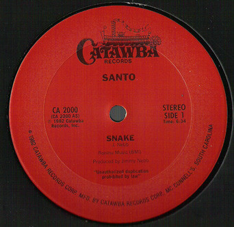 Santo Farina - Snake / Love Toys | Catawba Records (CA 2000)
