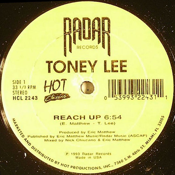 Toney Lee / Arnie's Love - Reach Up / I'm Out Of Love | Hot Classics (HCL 2243)